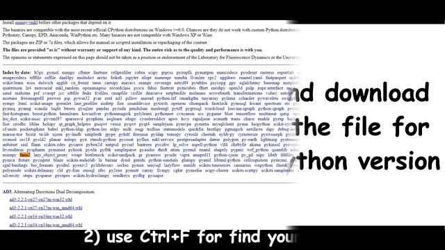 How to install python library on Windows if pip doesn't work. For example fann2 смотреть онлайн