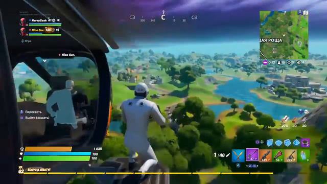 Парный режим в Фортнайт и самый легкий топ 1 смотреть онлайн