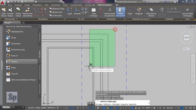 Autocad - Bloques dinámicos, ventana dinámica, modificar dimensiones. Tutorial en español HD смотреть онлайн