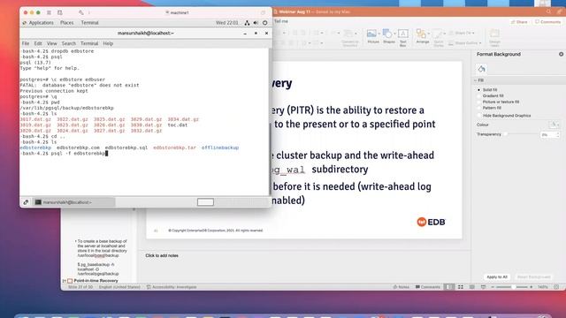 Postgres Backup and Recovery Best Practices смотреть онлайн