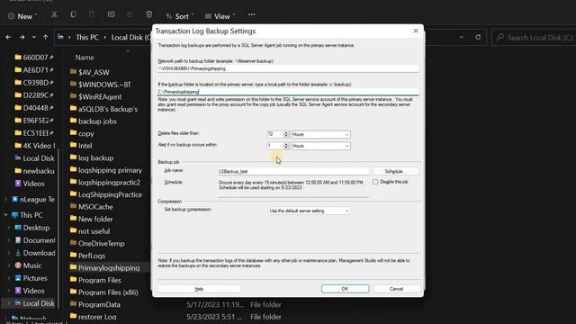 How to configure Log Shipping in SQL DBA ? смотреть онлайн