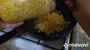 Отличная закуска к пиву. Сушёный жаренный горох. Рецепт.