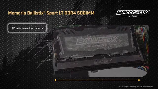Ballistix® Sport LT DDR4 SODIMM смотреть онлайн