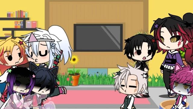 ☆Algunos Hashiras y Lunas Superiores+Muzan Reaccionan a "Mi Galeria"☆//parte1//gacha life porque si смотреть онлайн