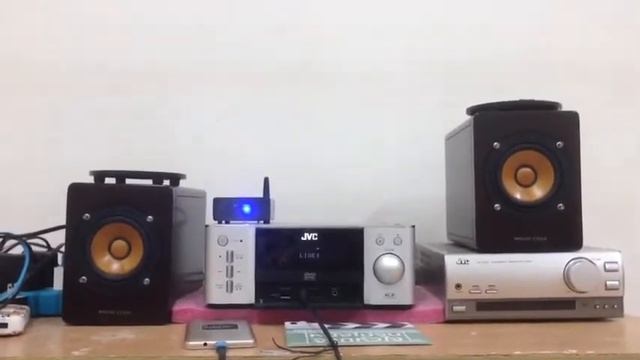 jvc ex-a3 WOOD CONE SPEAKERS смотреть онлайн