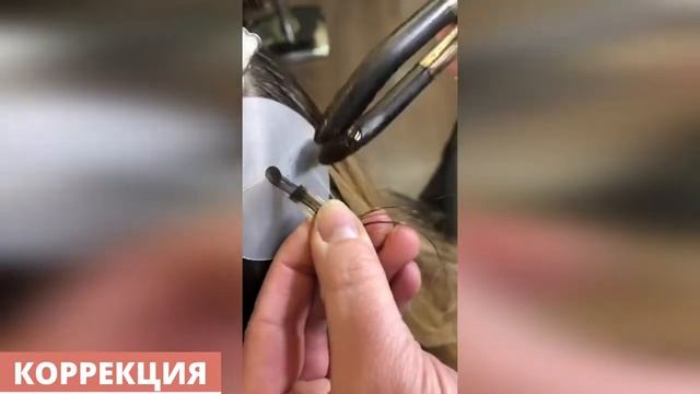 Пример коррекции волос в студии наращивания волос океан волос Москва смотреть онлайн
