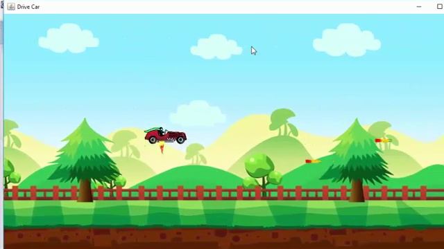 Drive Car Game using Java Language смотреть онлайн