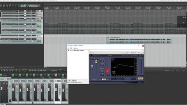 Убираем шумы в аудиозаписи (x noise WAVES VST).