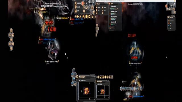 Dark Orbit EG3 [»BG«] team vs [MET] clan war смотреть онлайн