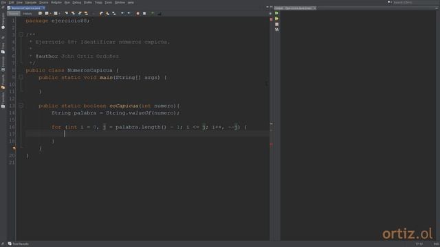 Java - Ejercicio 88: Identificar si un Número Dado es Capicúa смотреть онлайн