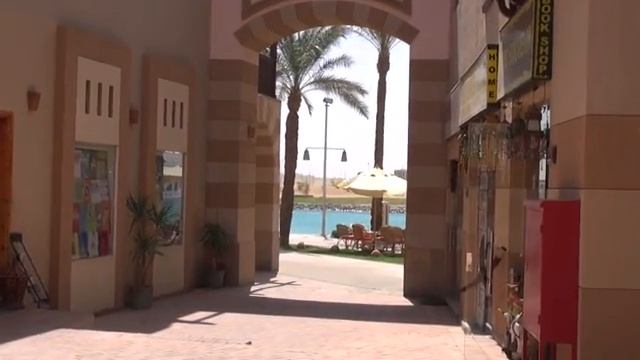 Порт Галиб, Port Ghalib , выход к бухте. смотреть онлайн