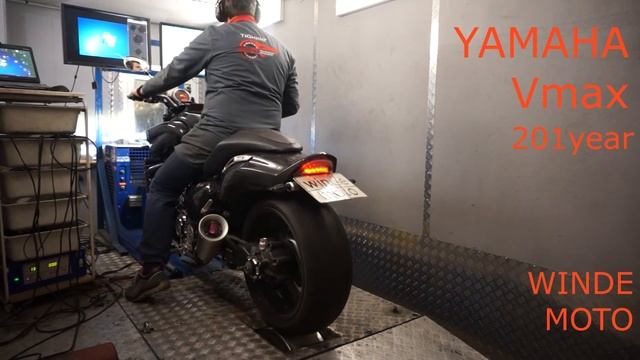 Dyno Yamaha Vmax 1700
