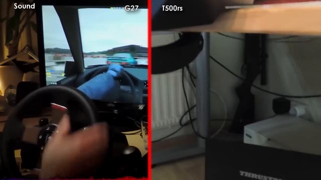 Logitech G27 vs. Thrustmaster T500 rs (TH8RS) vs. Driving Force GT - Comparison, Review. смотреть онлайн