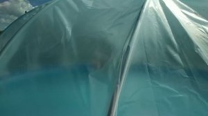 Как сделать купол,крышку на уличный  бассейн/крытый уличный бассейн своими руками/ Pool cover