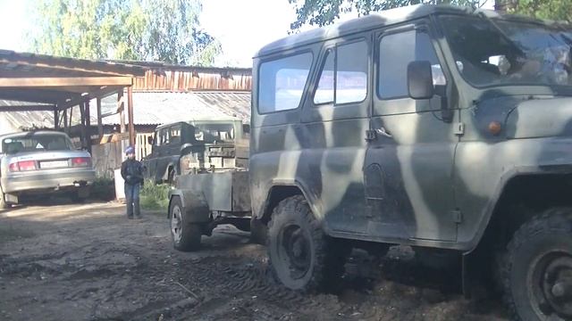 Еду за песком. Отсыпаю двор. смотреть онлайн