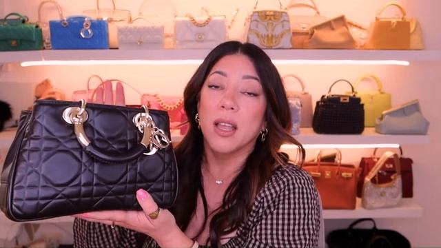 DIOR LADY 95.22 BAG | Naomi Peris смотреть онлайн