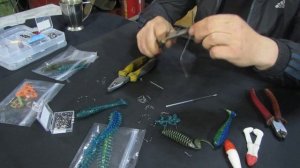 Пружинки (спиральки) для силиконовых приманок своими руками