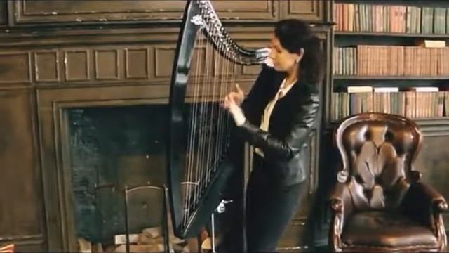 Электроарфа. Ирландская музыка на электроарфе. смотреть онлайн