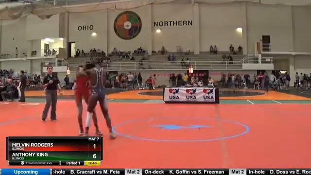 Junior 113 Melvin Rodgers Illinois Vs Anthony King Illinois смотреть онлайн