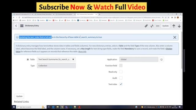 ServiceNow Index - Meaning, Use & Demo | ServiceNow Indexing смотреть онлайн