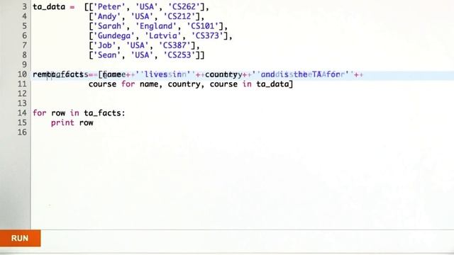 List Comprehensions 3 - Design of Computer Programs смотреть онлайн