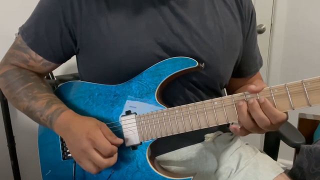 Crimson Day - Avenged Sevenfold Guitar Solo (Cover) смотреть онлайн