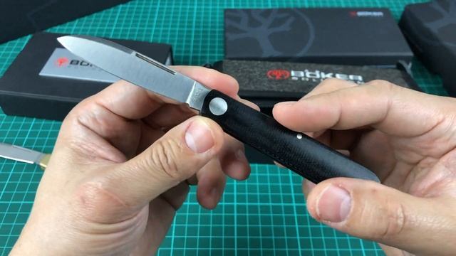 Складные ножи Barlow от Boker Manufaktur Solingen