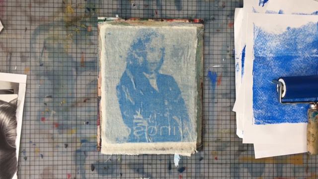 Magazin Image Transfer With Gel Plate On Fabric смотреть онлайн