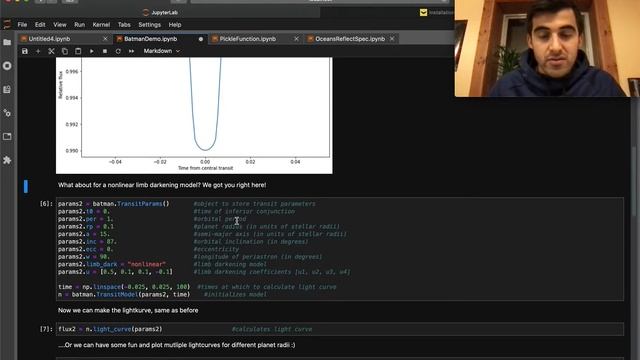 BATMAN: A Python Package for Fast Calculation of Exoplanet Transit Light Curves смотреть онлайн