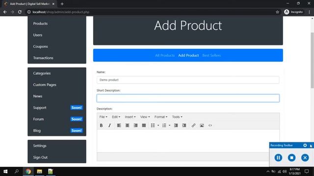 Digital Sell Marketplace Script смотреть онлайн