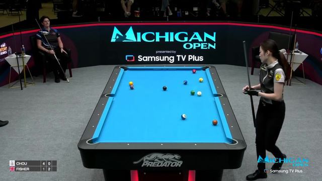 FINAL Chieh-Yu Chou vs Kelly Fisher ▸ Michigan Open presented by Samsung TV Plus смотреть онлайн