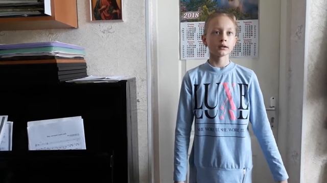 Балакірєва Дарья, 11 років, укр.нар.пісня в обр. І.Щербакова ГАЛЯ ПО САДОЧКУ ХОДИЛА, Люботинс смотреть онлайн