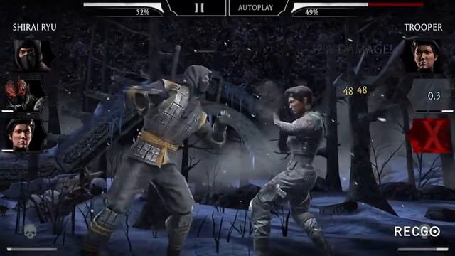 Mortal Kombat Mobile gameplay On iPhone 8 Plus IOS 15.2 смотреть онлайн