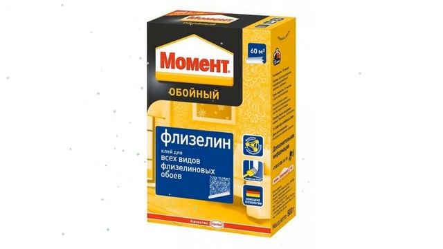 Обойный клей Момент Флизелин (Henkel), 500 г обзор 1234786 бренд производитель Henkel (Германия)