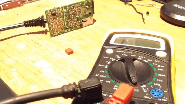 Ремонт блока питания камеры Sony DCR-SR68E смотреть онлайн