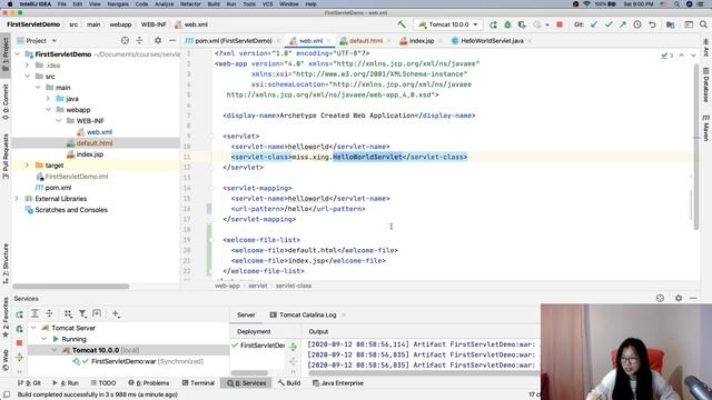 11. More about web.xml file смотреть онлайн