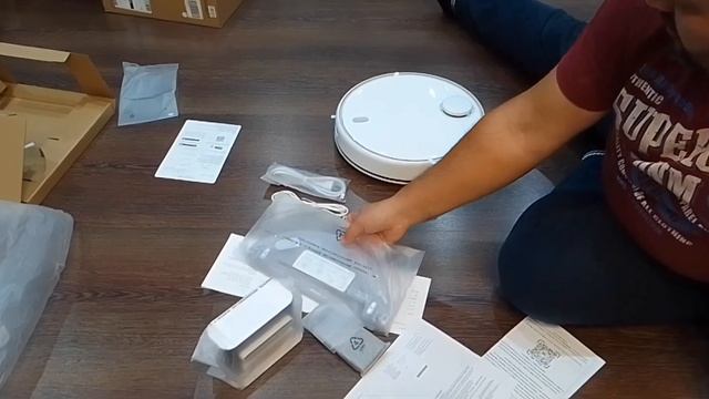 Заказал на Озоне из Китая.Распаковка , обзор на Робот-пылесос Xiaomi Robot Vacuum Mop 2 Pro смотреть онлайн