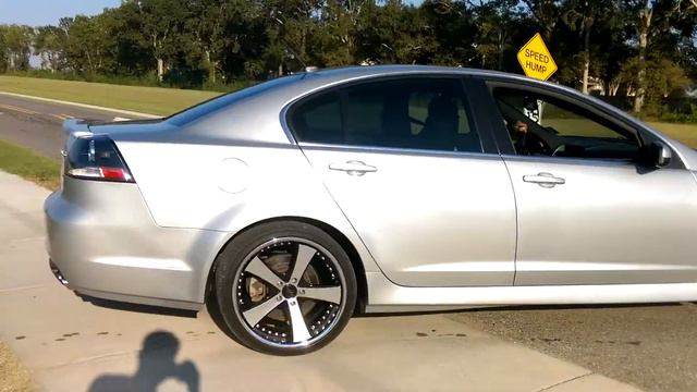 2009 Pontiac G8 GT burnout смотреть онлайн