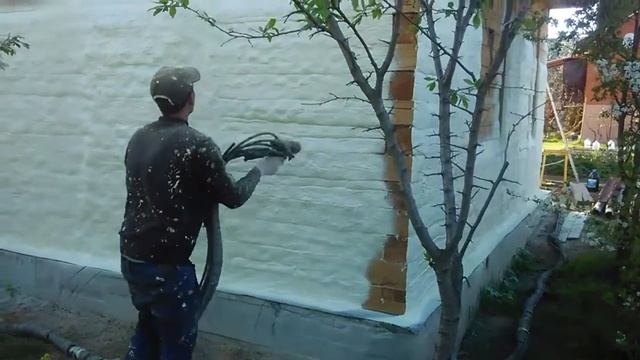Утепление пенополиуретаном смотреть онлайн