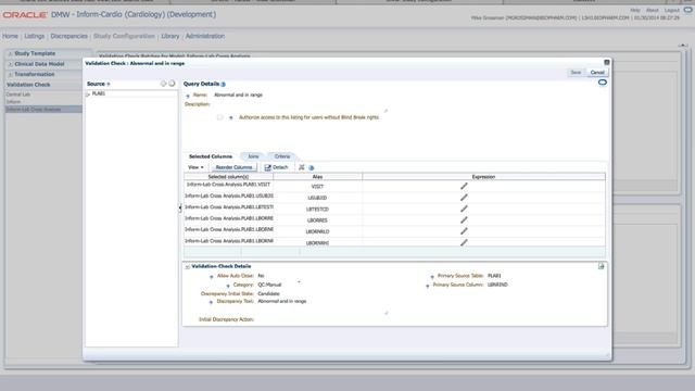 Using Oracle's Data Management Workbench (DMW) with InForm and Other Sources смотреть онлайн