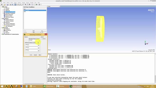 Моделирование интерференции крыла и пропеллера самолета в Ansys Fluent смотреть онлайн