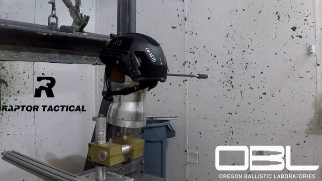 RAPTOR TACTICAL ETW Wendy Style Ballistic Helmet's NIJ IIIA 0106.01 Test Video смотреть онлайн