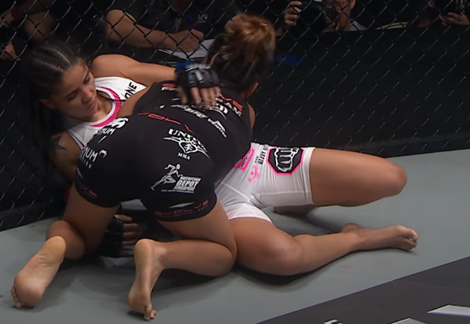 Анджела Ли против Эстела Нуньес полная версия боя |Angela Lee vs. Istela Nunes смотреть онлайн