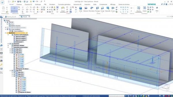 Solid Edge 2D to 3D - Convert 2D Drawing to 3D Model Factory