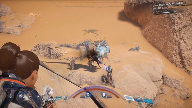Let's Play Mass Effect Andromeda (Blind) - 75 - The Desert is Alive смотреть онлайн