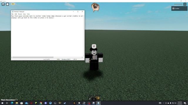 Roblox FE Gun Script ( Link For Script In Description ) смотреть онлайн