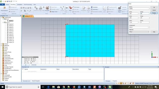 How To Import Dxf File To CST Studio And Redesign It