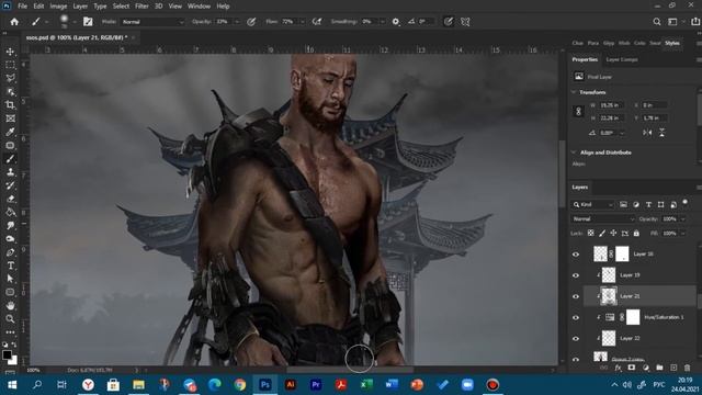 Как Сделать в МАГИЧЕСКОМ стиле Арт | Обработка фото в стиле Магии | смотреть онлайн