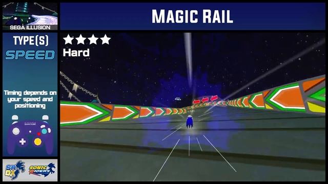 SEGA Illusion | Magic Rail | Sonic Riders DX Skip Tutorial смотреть онлайн