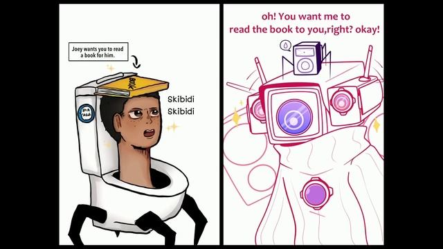 Skibidi toilet comic fandub - I Love You Scientist смотреть онлайн